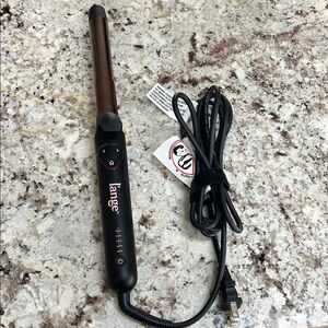 L'ange Rotating Black Curling Wand